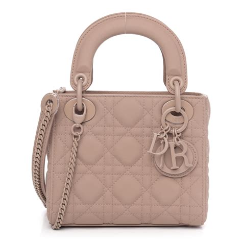 lady dior matte beige|christian dior lady large bag.